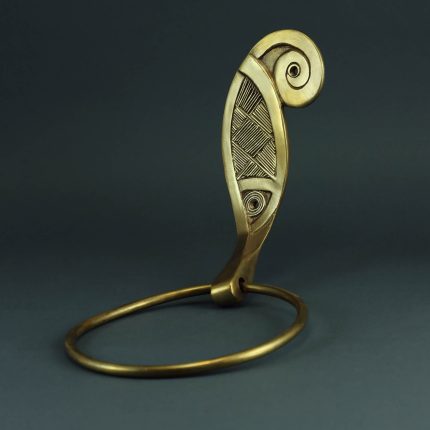 Fish towel ring hanger