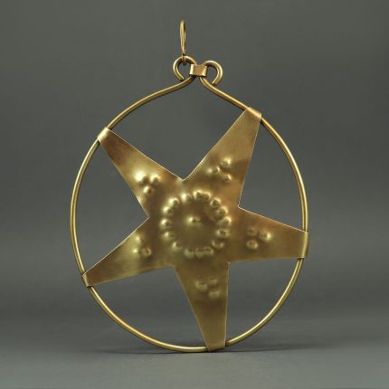 CHRISTMAS BRASS STAR (LARGE)